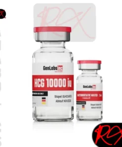 HCG 10000IU – VIAL ( HUMAN CHORIONIC GONADOTROPIN ) ( WITH BACTERIOSTATIC WATER) – GENLABS