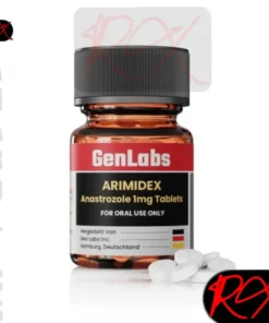 ARIMIDEX ANASTROZOLE 1 MG / PER TAB – 100 TABLETS – GENLABS